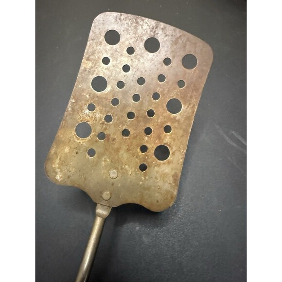 Vintage Spatula Red Handle No Markings - Picture 3 of 6